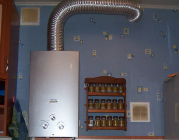 вытяжка для газовой колонки