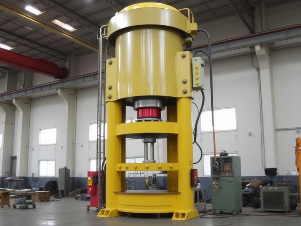 hydraulic press hydraulic pressфото
