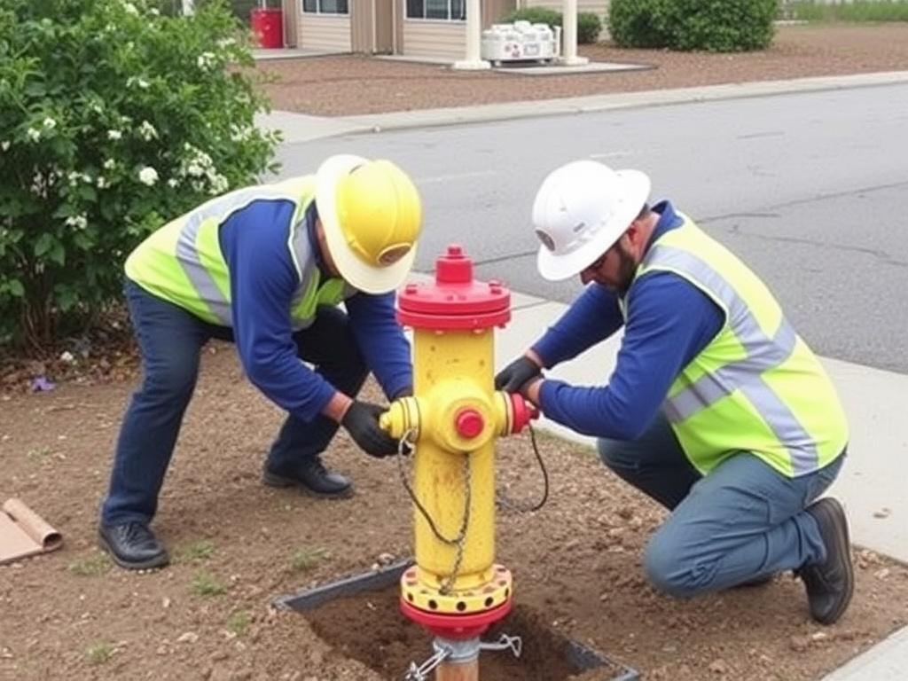 Монтаж пожарных гидрантов: от проекта до первого испытания